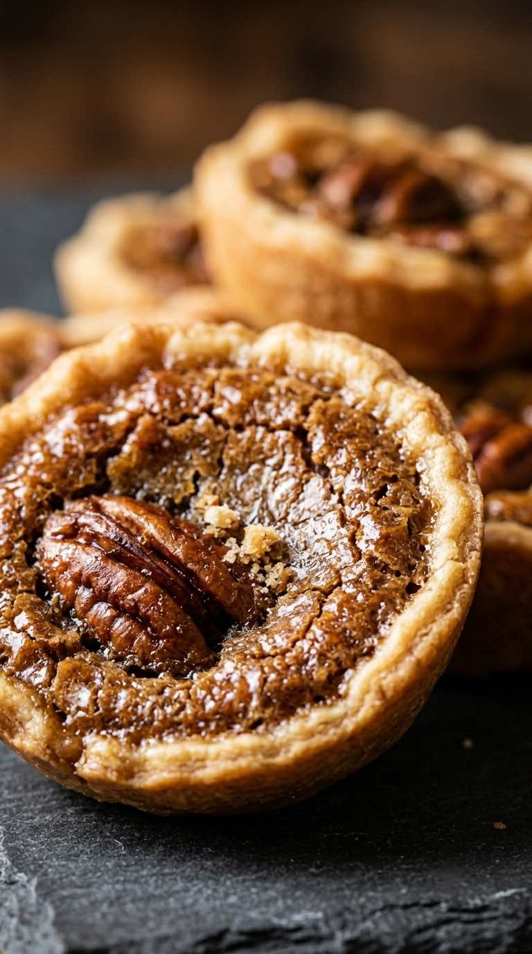 pecan-tassies-macro-shot