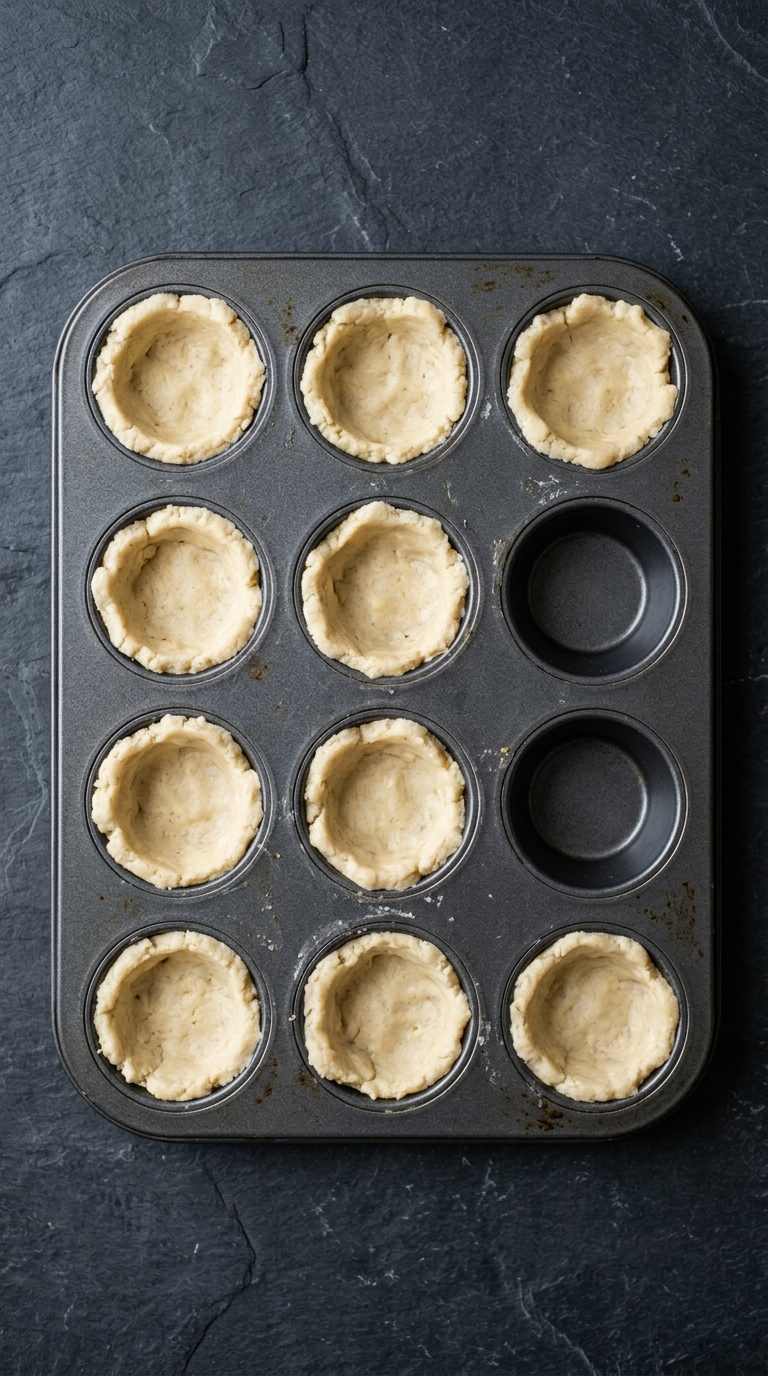 pecan-tassies-process-step-2-shaping-shells