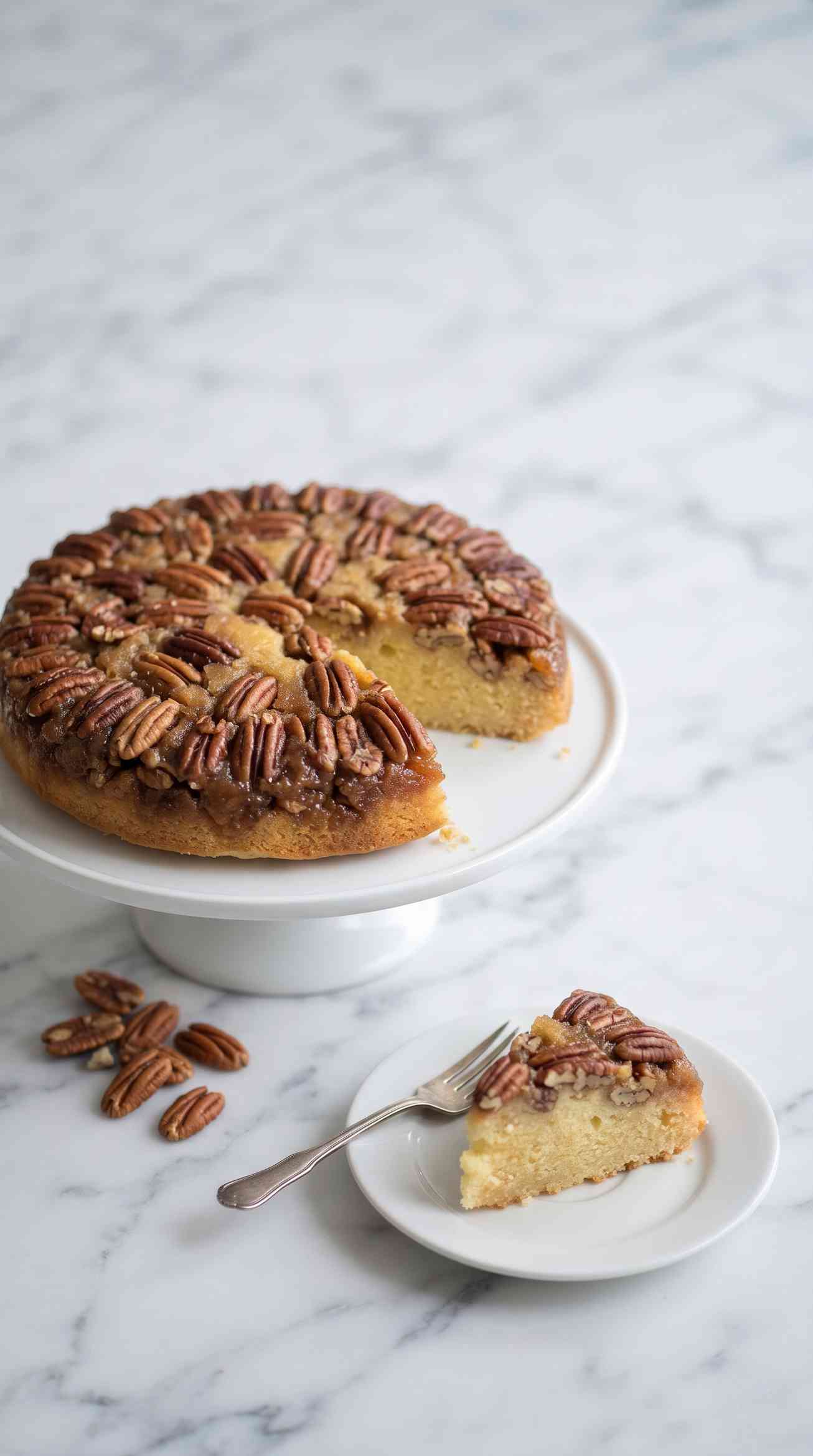 pecan-upside-down-cake-hero-shot-3-on-marble