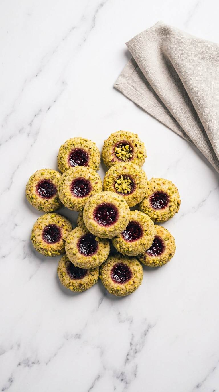 pistachio-thumbprint-cookies-overhead-shot-1