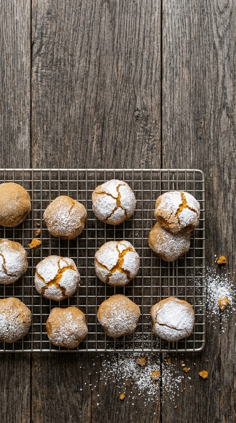 pumpkin-crinkle-cookies-hero-shot-2-wood-board