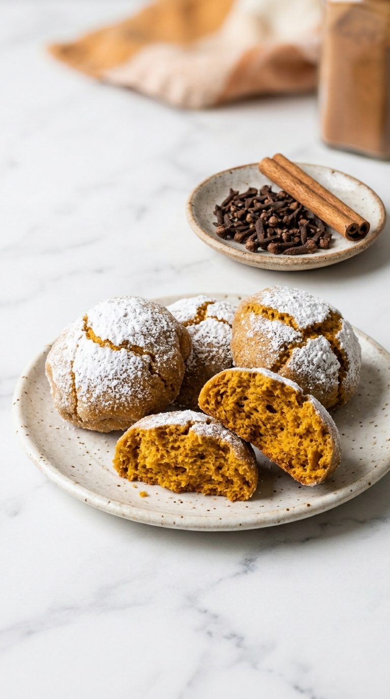 pumpkin-crinkle-cookies-hero-shot-3-plate-marble