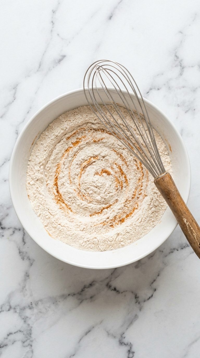 pumpkin-crinkle-cookies-process-step-2-mix-wet-ingredients