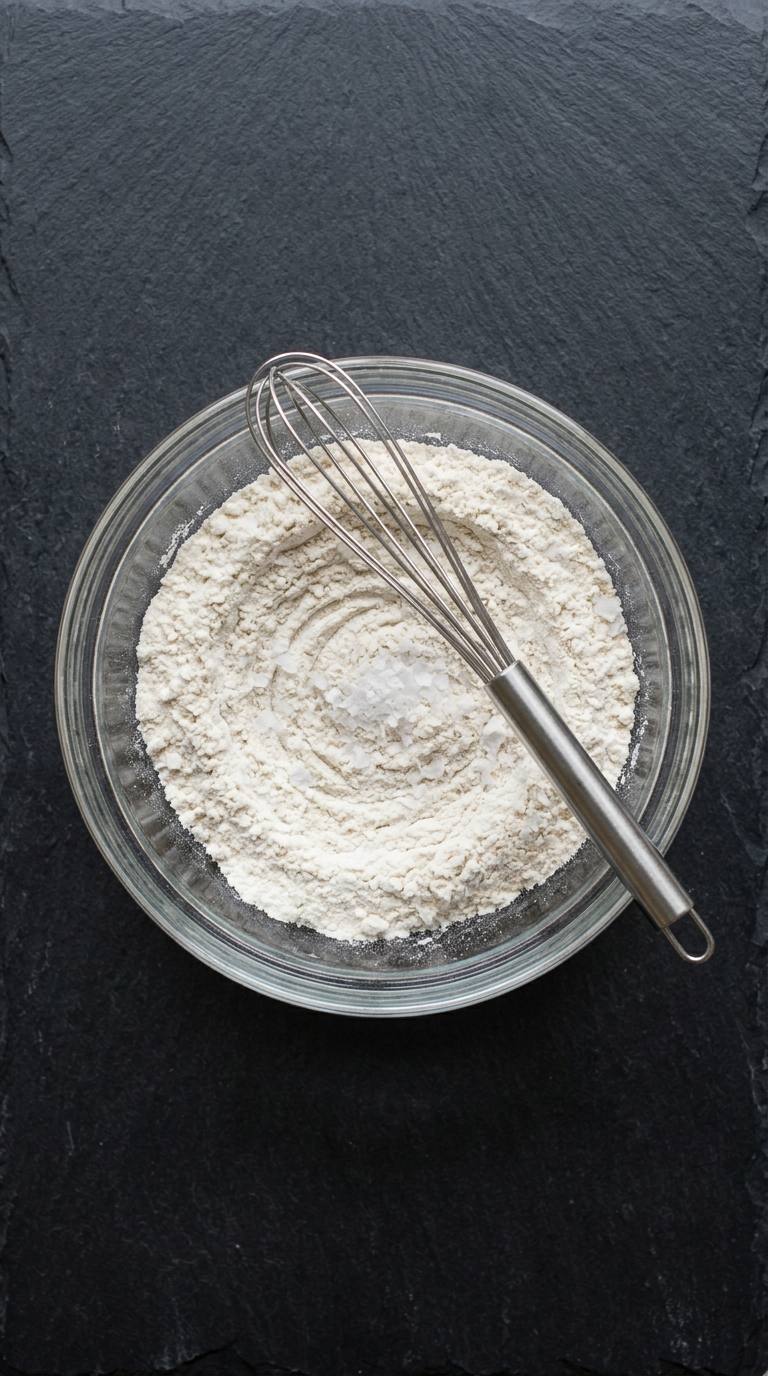 raspberry-thumbprint-cookies-process-step-1-whisk-dry