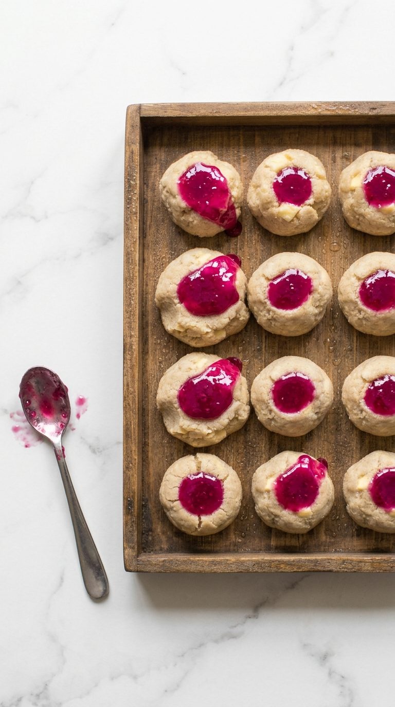 raspberry-thumbprint-cookies-process-step-6-fill-jam