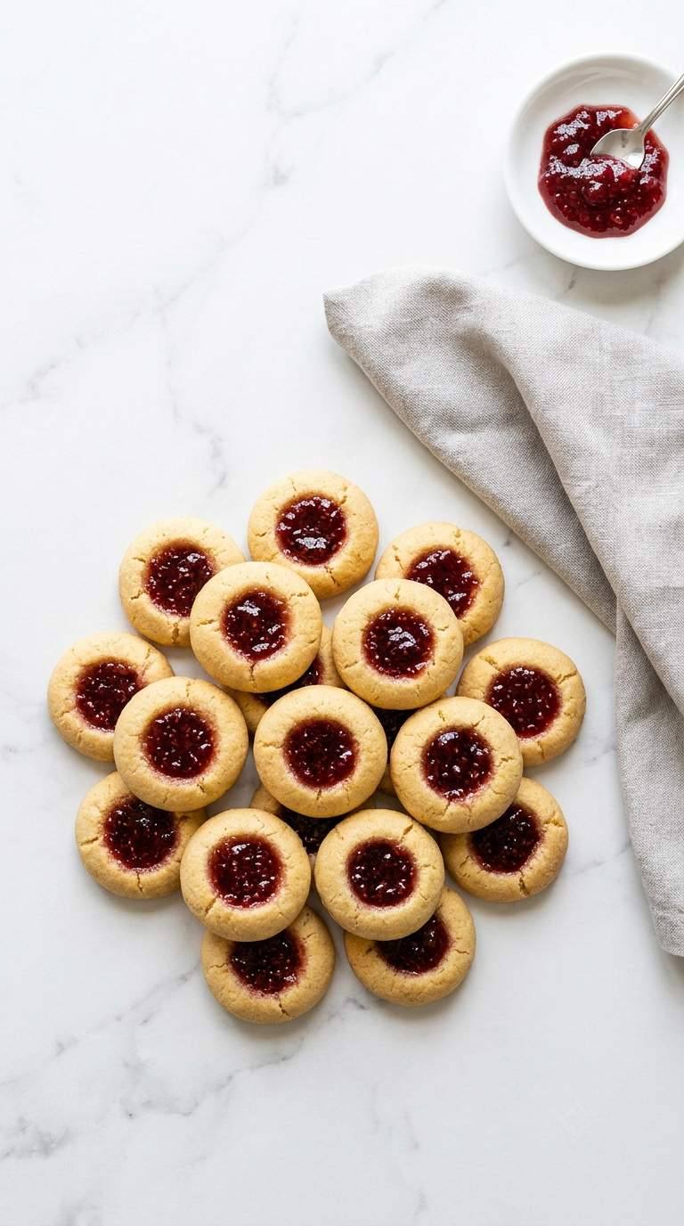 strawberry-thumbprint-cookies-overhead-shot-1