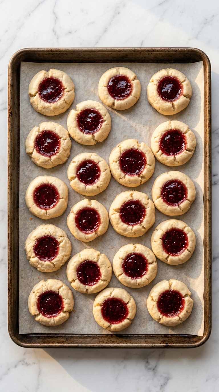 thumbprint-cookies-with-icing-process-6-bake