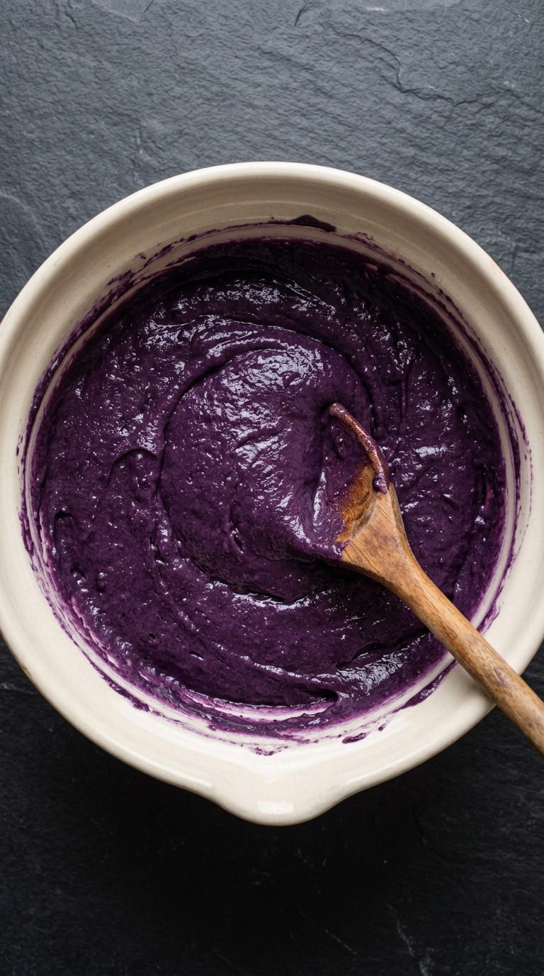 ube-crinkle-cookies-process-step-3-combined-purple-dough