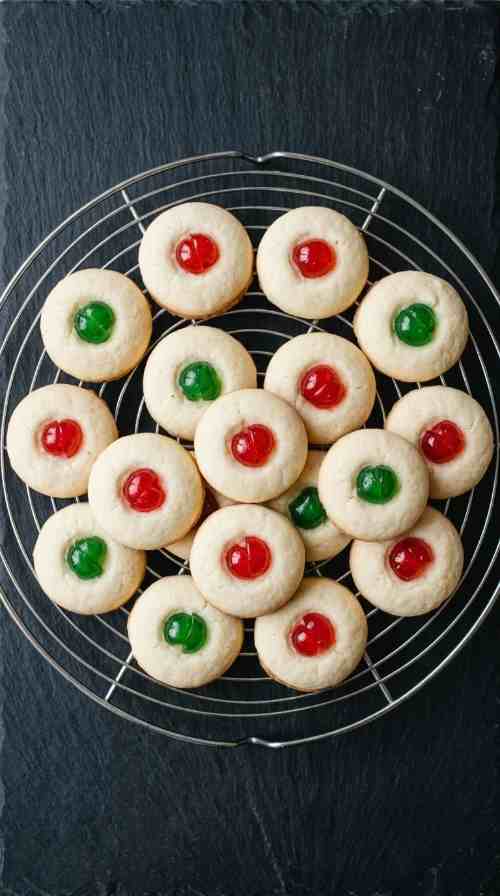 whipped-shortbread-cookies-cooling-rack